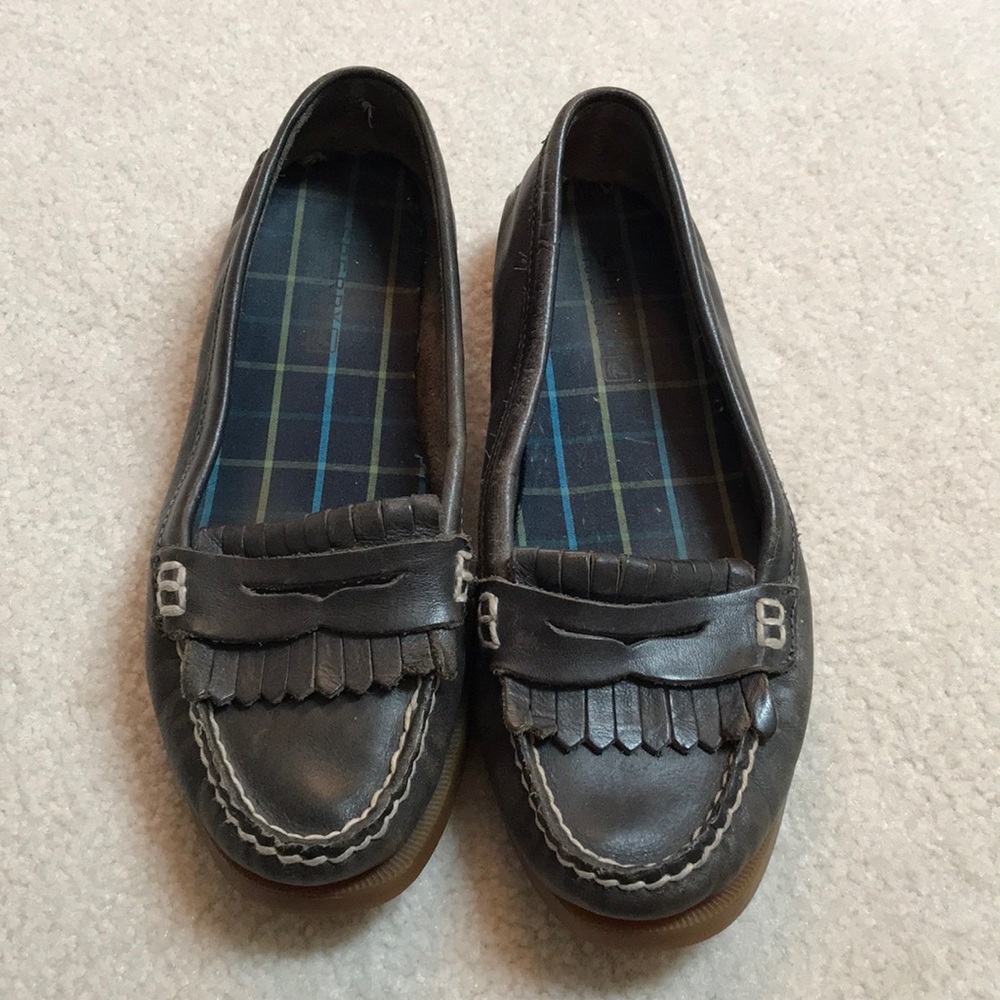 Blue shoes!